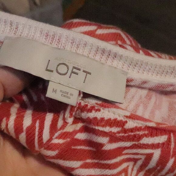 LOFT | Cotton Button Up Cardigan Sweater M - Picture 5 of 7